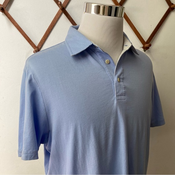 Jack Spade Light Blue Cotton Polo - Picture 5 of 16